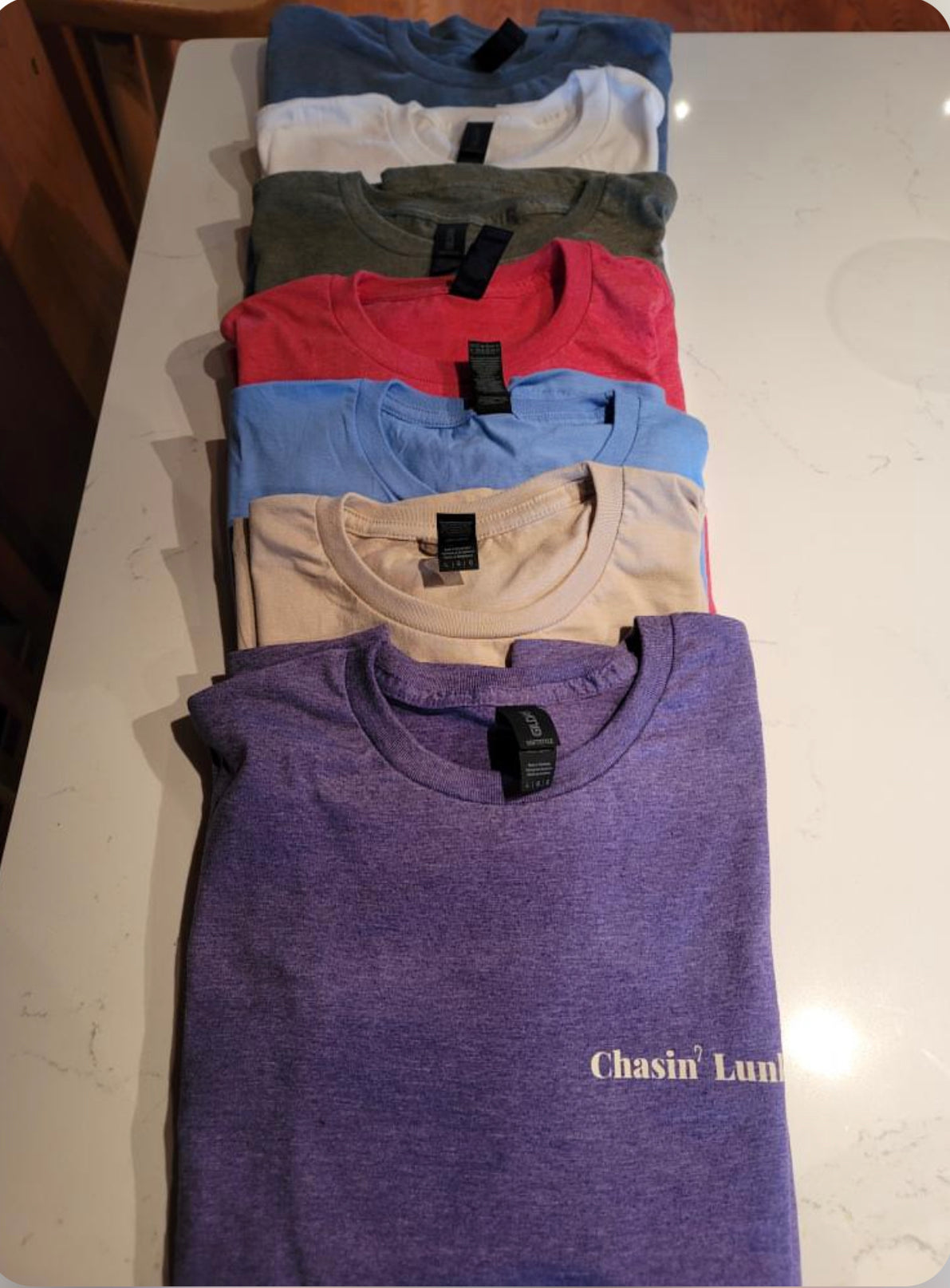 "Chasin' Lunkers" Classic "Soft-Style" T-shirt (Men)